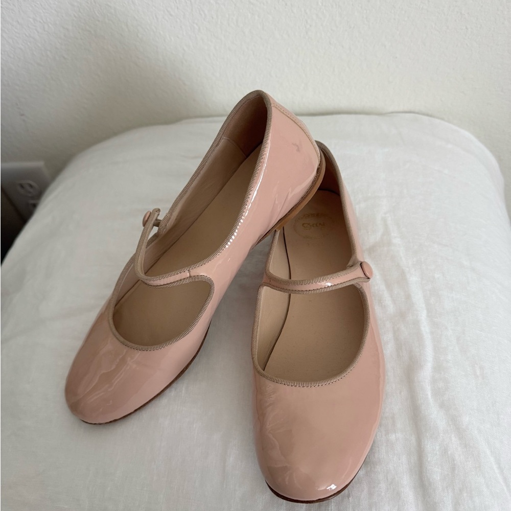 Elegant Pink Mary Jane Flats